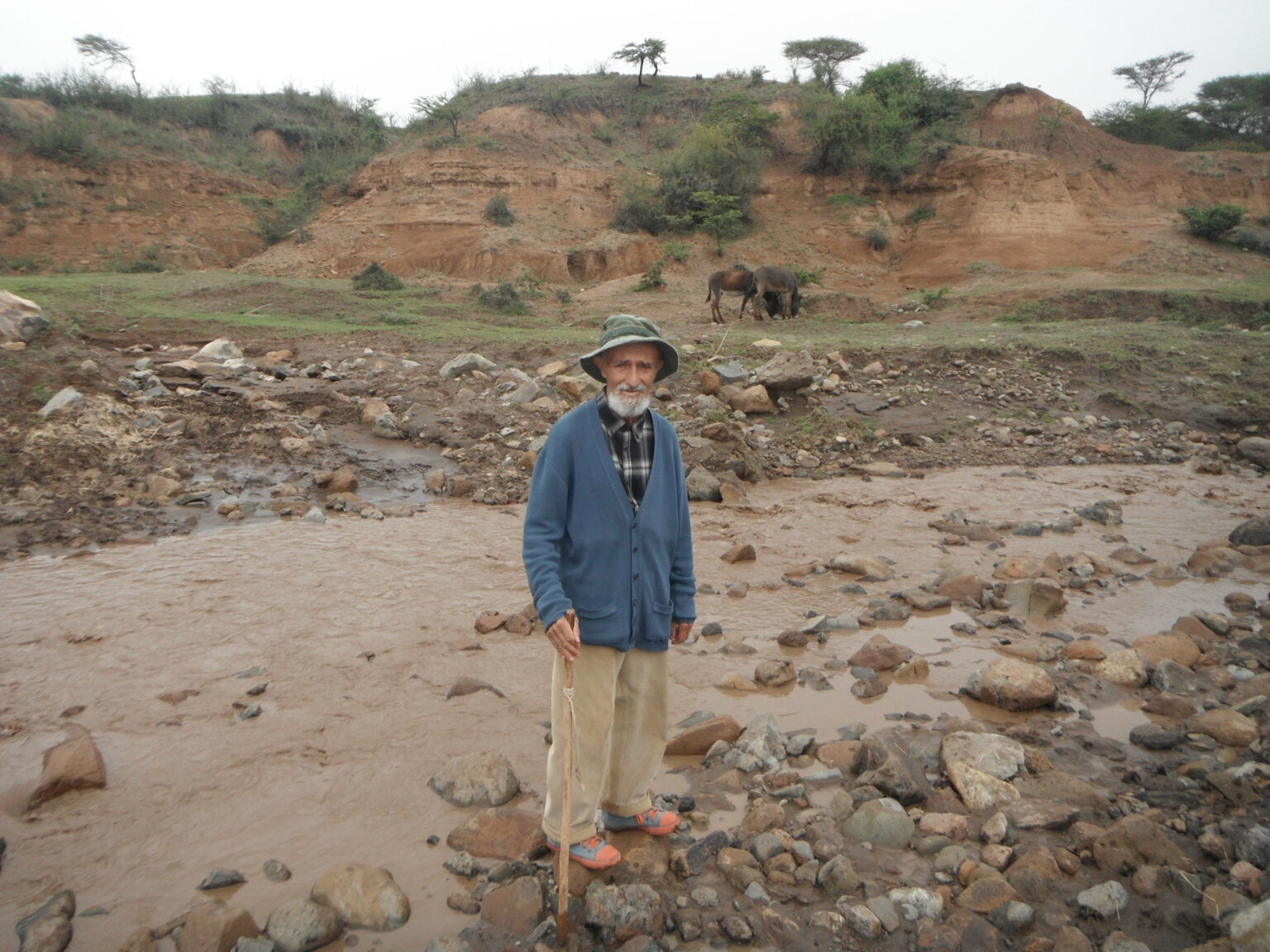 Peregrino da missão na Etiópia.